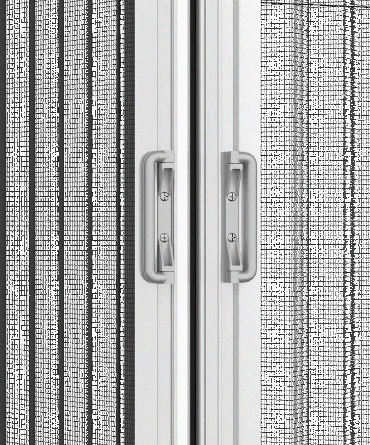 zanzariere plissettate con manigliette