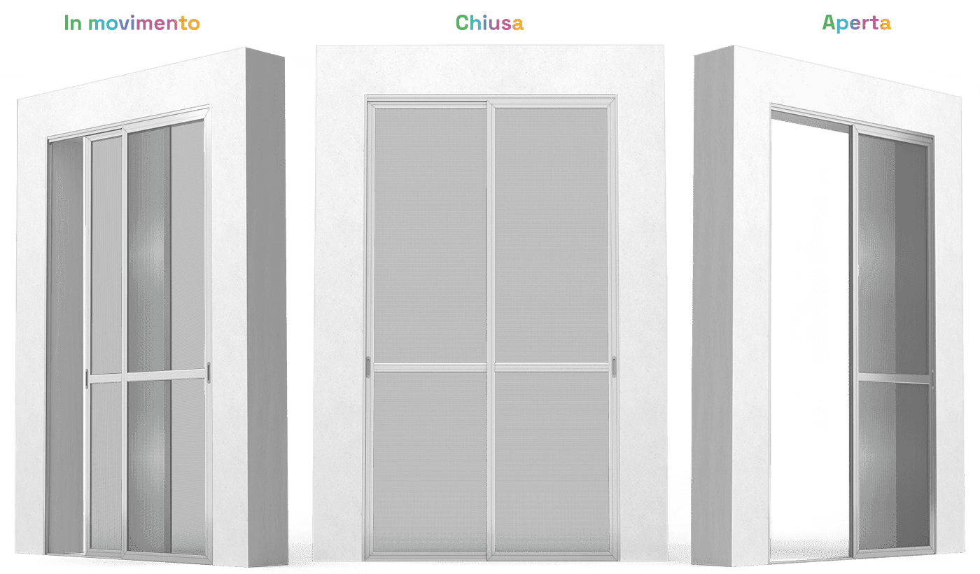 zanzariere scorrevoli