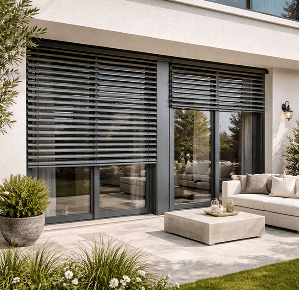 Frangisole in alluminio e blindati