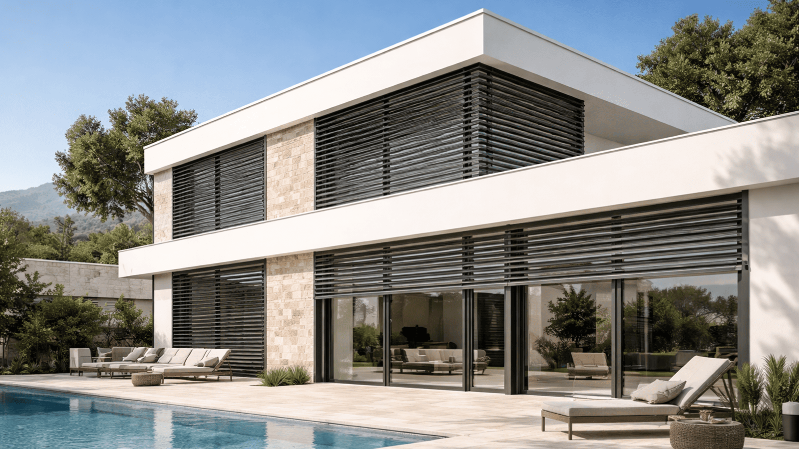 Frangisole in alluminio - Versilia - Lucca - Massa